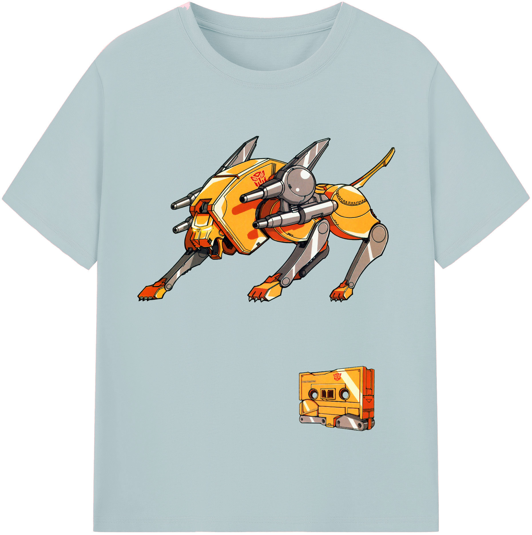 （画像用）  綿100％半袖Tシャツ（フロントプリント）